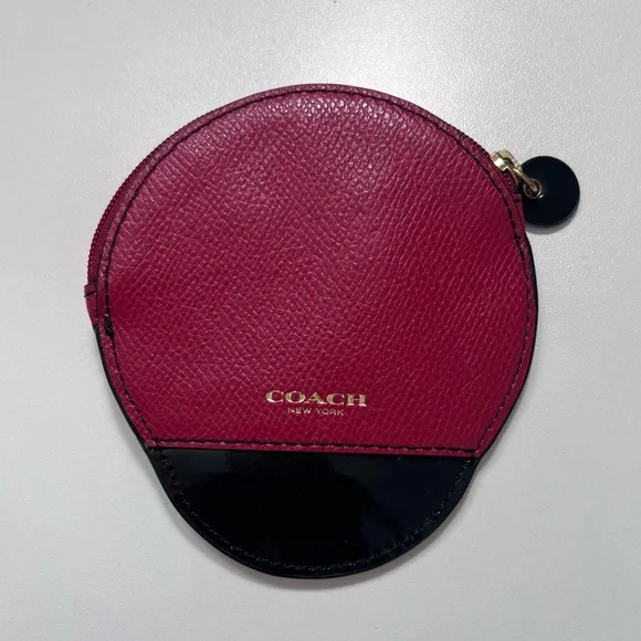 Y2K Rare Coach Ladybug Coin Purse - Red and Black F83330 - Picture 2 of 4